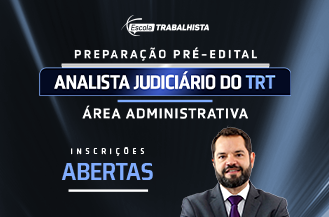 .PREPARAO PR-EDITAL - ANALISTA JUDICIRIO DO TRT - REA ADMINISTRATIVA